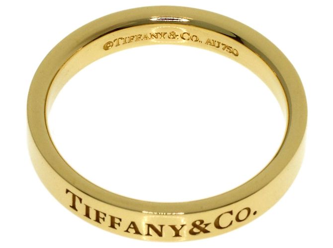 Tiffany & Co. 18K Gelbgold-Flachring Golden - Ansicht 4