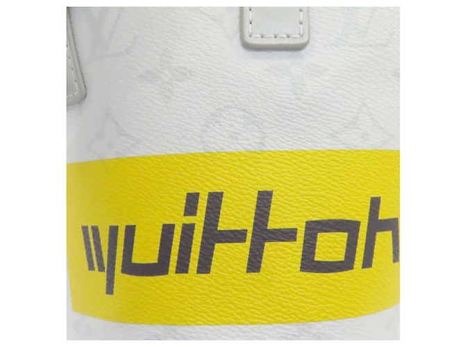 Sac Nano Louis Vuitton avec logo Monogram Chalk Blanc Monogramme - vue 10