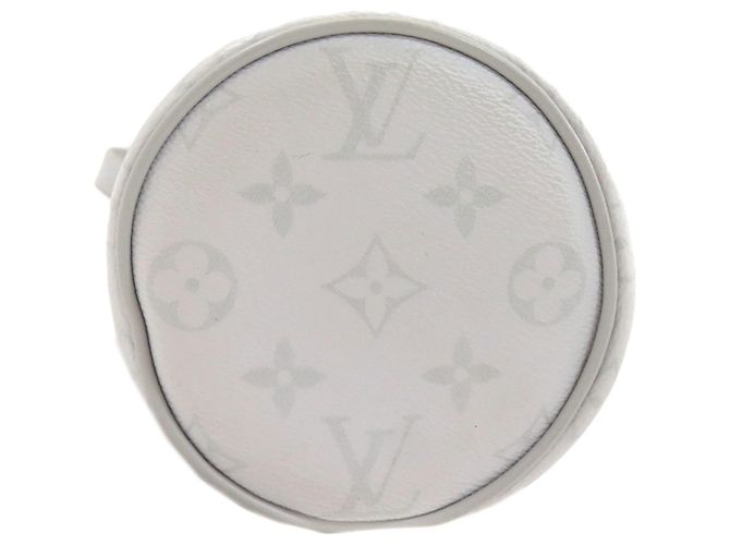 Sac Nano Louis Vuitton avec logo Monogram Chalk Blanc Monogramme - vue 4