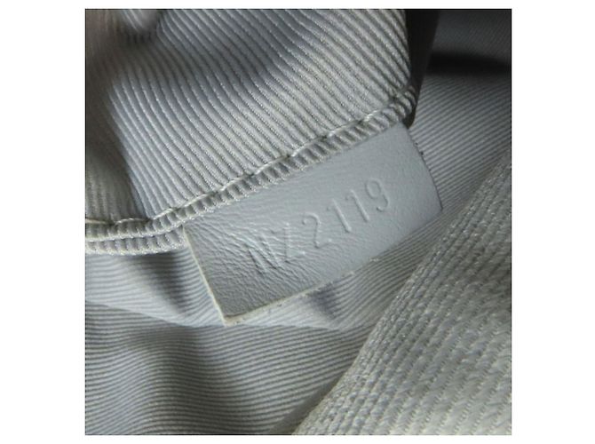 Sac Nano Louis Vuitton avec logo Monogram Chalk Blanc Monogramme - vue 7