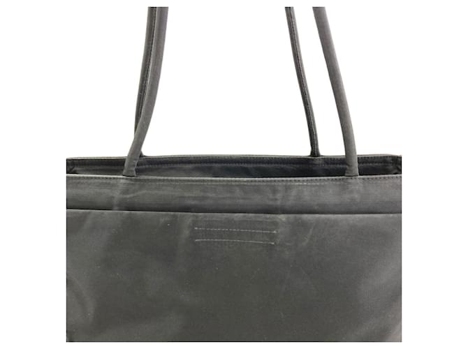 Borsa Tote in Nylon Nero Prada - vista 14