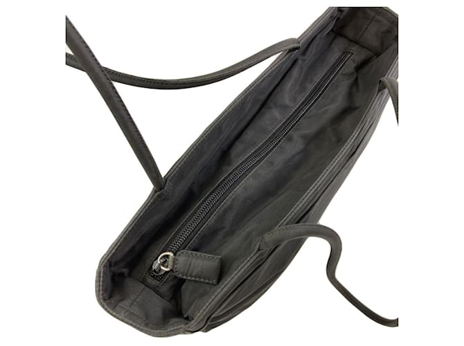 Borsa Tote in Nylon Nero Prada - vista 17