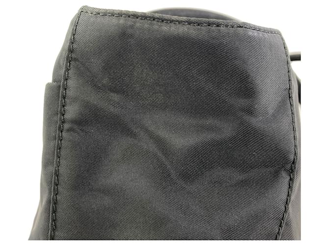 Borsa Tote in Nylon Nero Prada - vista 18