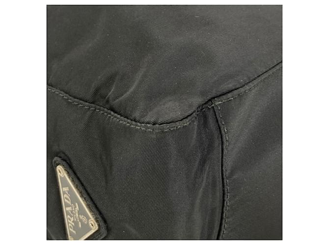 Borsa Tote in Nylon Nero Prada - vista 23