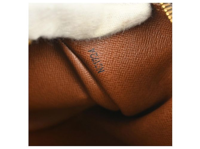 Borsa Louis Vuitton Papillon Monogram Canvas 30 Marrone - vista 5