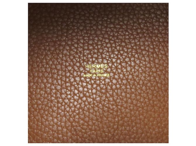 Hermès Bolsa Hermes Picotin Lock MM Gold Dourado - vista 6