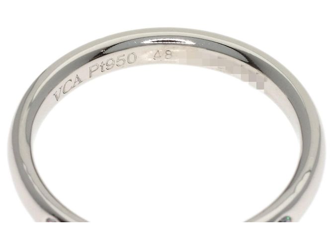 Anello Etoile 3P Diamond in Platino 950 Van Cleef & Arpels - vista 5