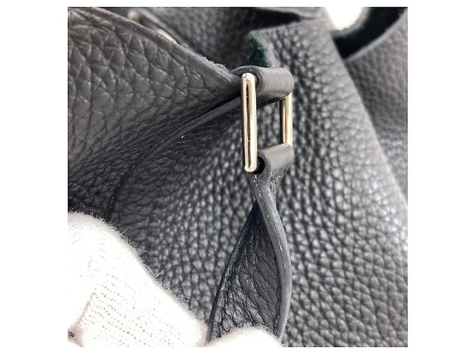 Hermès Hermes Picotin Lock MM Handtasche Schwarz - Ansicht 11