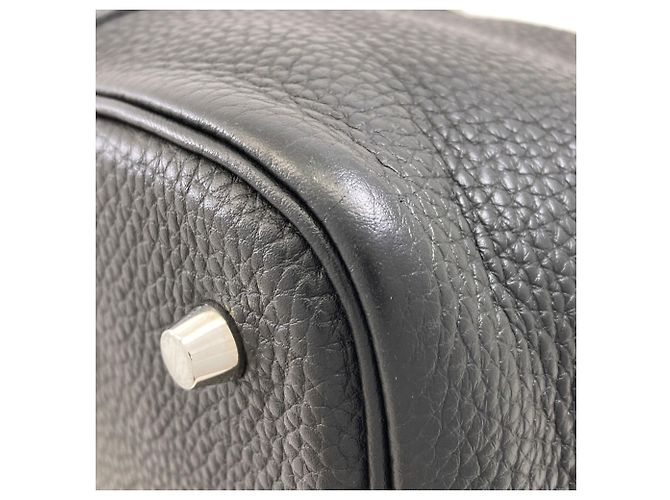 Hermès Hermes Picotin Lock MM Handtasche Schwarz - Ansicht 16