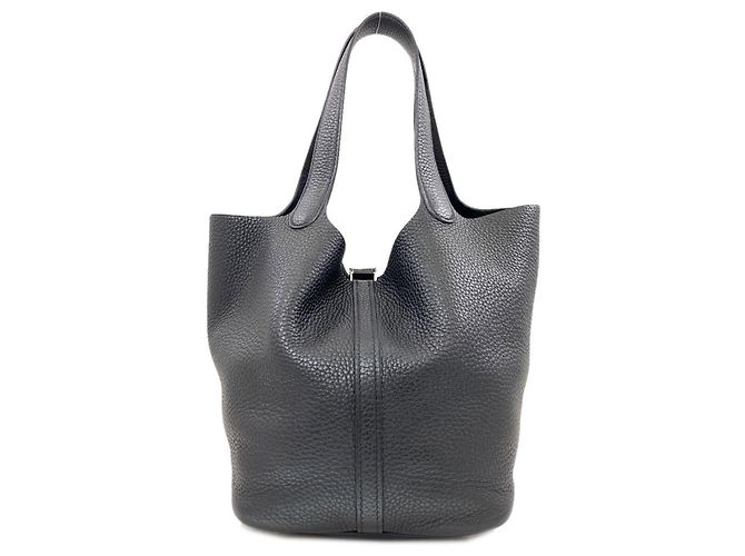 Hermès Hermes Picotin Lock MM Handtasche Schwarz - Ansicht 2