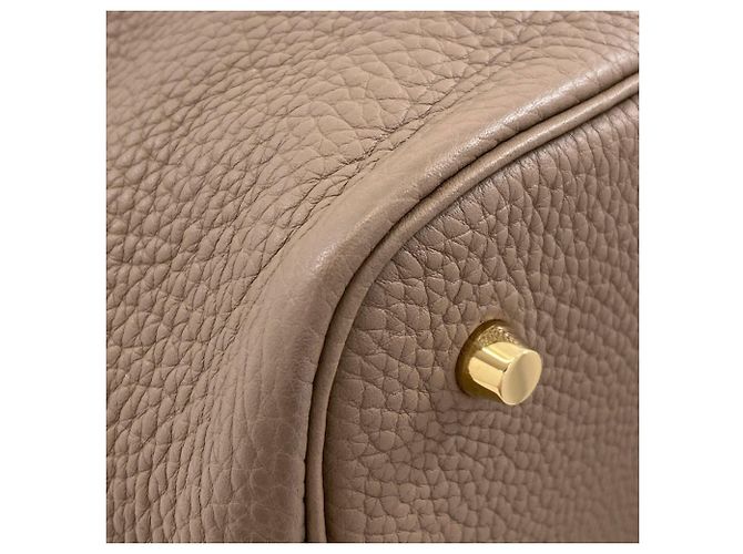 Hermès Borsa Hermes Picotin Lock MM Grigio - vista 15