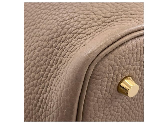 Hermès Borsa Hermes Picotin Lock MM Grigio - vista 17