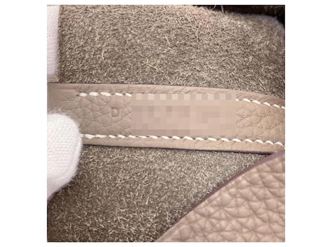Hermès Borsa Hermes Picotin Lock MM Grigio - vista 7