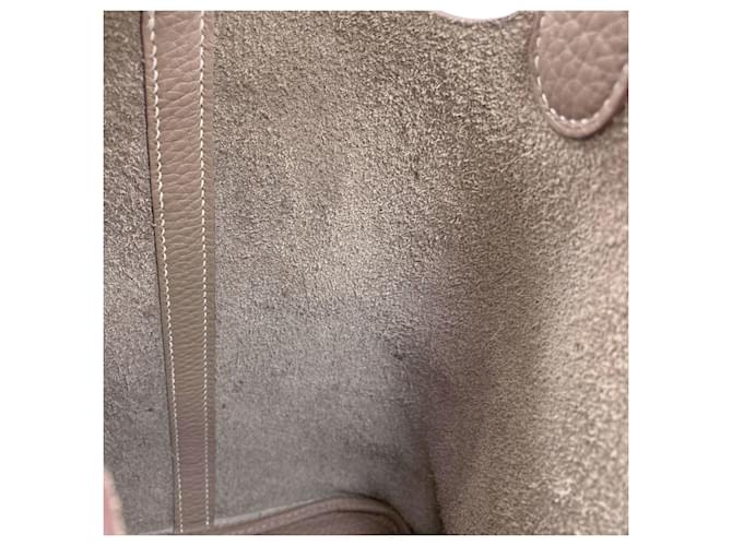Hermès Borsa Hermes Picotin Lock MM Grigio - vista 9
