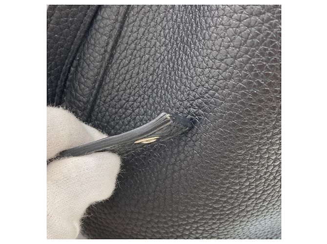 Hermès Hermes Picotin Lock PM Handtasche Schwarz - Ansicht 10