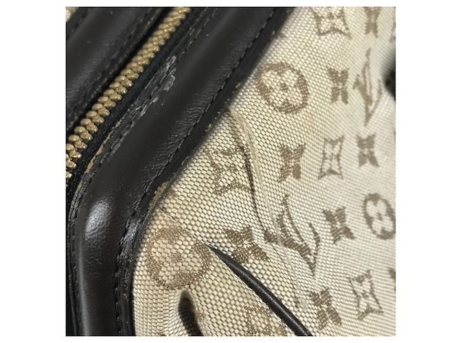 Borsa Boston Louis Vuitton Monogram Mini Josephine GM Cachi - vista 13