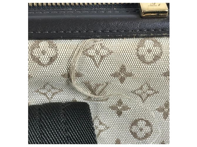 Borsa Boston Louis Vuitton Monogram Mini Josephine GM Cachi - vista 14
