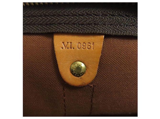 Louis Vuitton Keepall 60 Bandoulière Borsa Boston Monogramma - vista 6