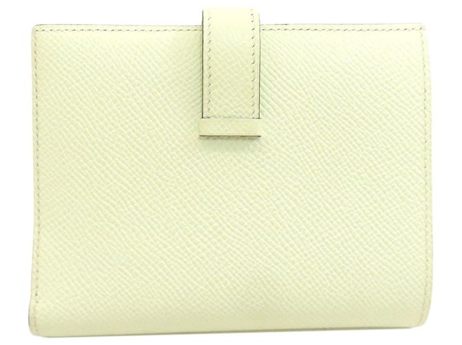 Hermès Hermes Bearn Compact Wallet in Blassgrün - Ansicht 2