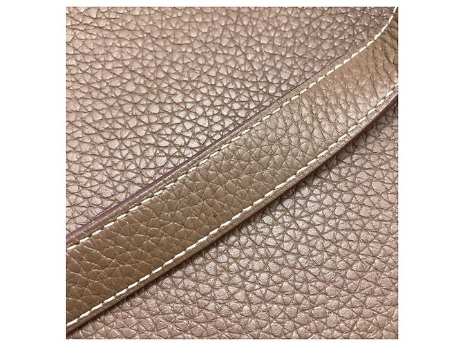 Hermès Borsa Tote Hermes Cabasellier 31 Etoupe Grigio - vista 10