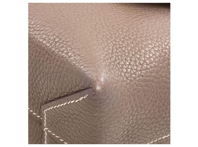Hermès Borsa Tote Hermes Cabasellier 31 Etoupe Grigio - vista 11