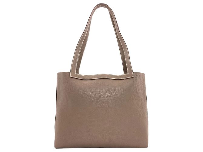 Hermès Borsa Tote Hermes Cabasellier 31 Etoupe Grigio - vista 2
