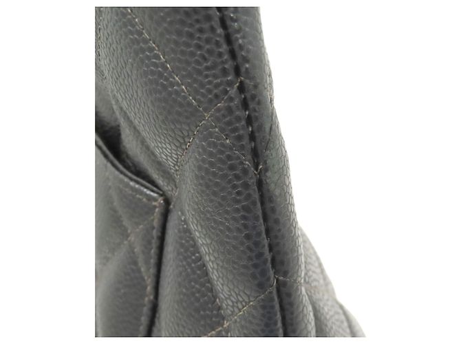 Timeless Borsa Tote Chanel Reissue in pelle di vitello martellata nera Nero - vista 12