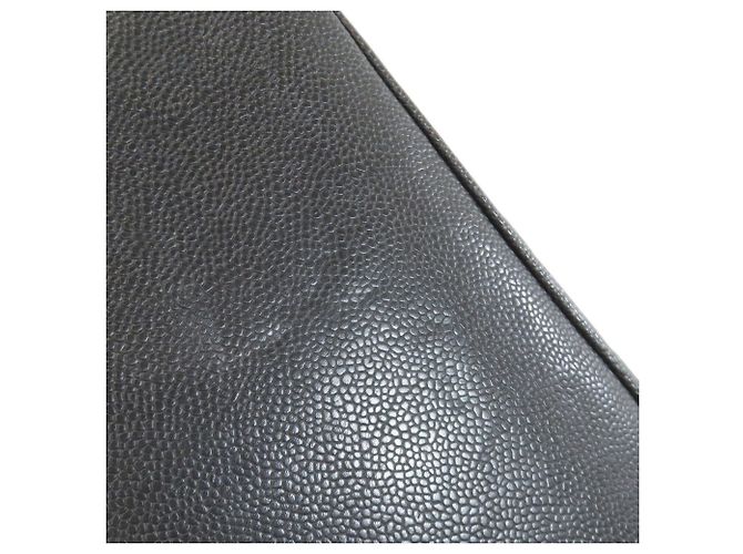 Timeless Borsa Tote Chanel Reissue in pelle di vitello martellata nera Nero - vista 14