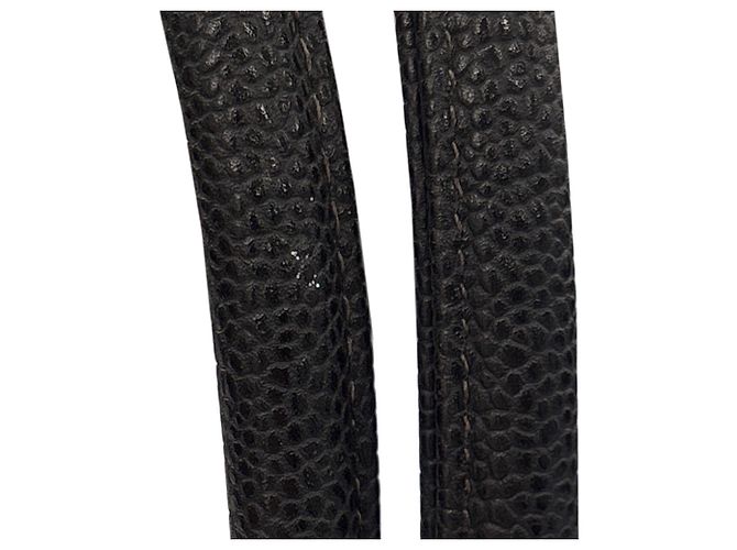 Timeless Borsa Tote Chanel Reissue in pelle di vitello martellata nera Nero - vista 17