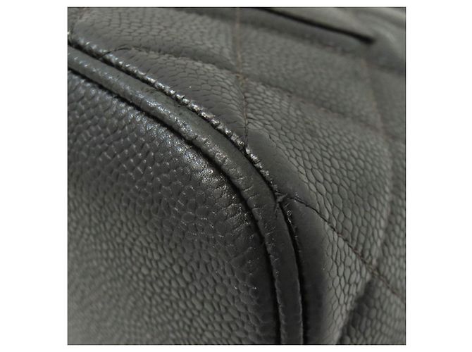 Timeless Borsa Tote Chanel Reissue in pelle di vitello martellata nera Nero - vista 18