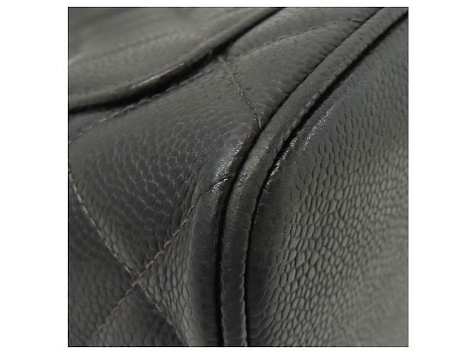 Timeless Borsa Tote Chanel Reissue in pelle di vitello martellata nera Nero - vista 21