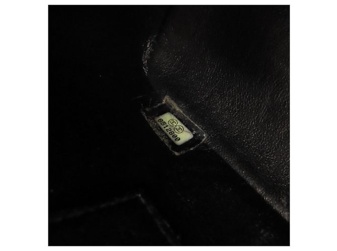 Timeless Borsa Tote Chanel Reissue in pelle di vitello martellata nera Nero - vista 7