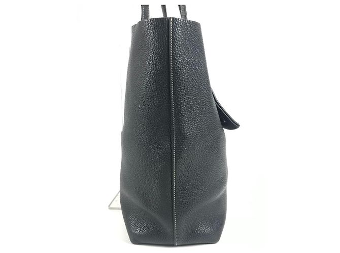 Hermès Borsa Tote Hermes Stitch Cabasellier 46 Nero - vista 3