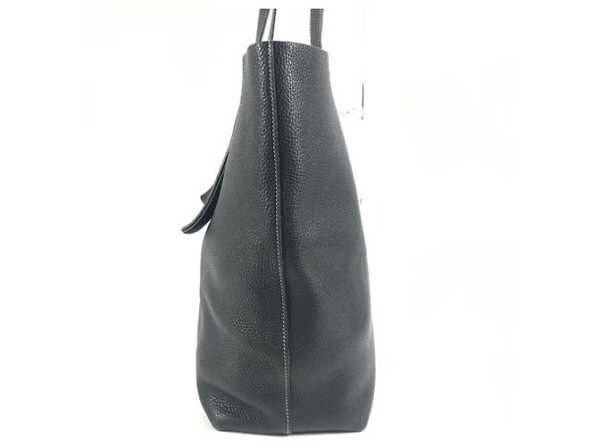 Hermès Borsa Tote Hermes Stitch Cabasellier 46 Nero - vista 4