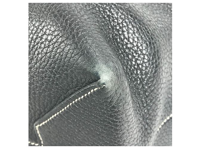 Hermès Borsa Tote Hermes Stitch Cabasellier 46 Nero - vista 6
