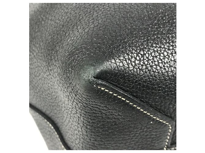 Hermès Borsa Tote Hermes Stitch Cabasellier 46 Nero - vista 9
