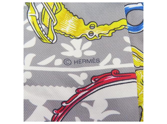 Hermès Hermes Twilly Seidenschal Braun - Ansicht 7