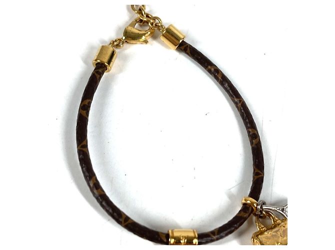 Bracciale Bangle Louis Vuitton Monogram Vivienne Tennis Accessory Marrone - vista 4