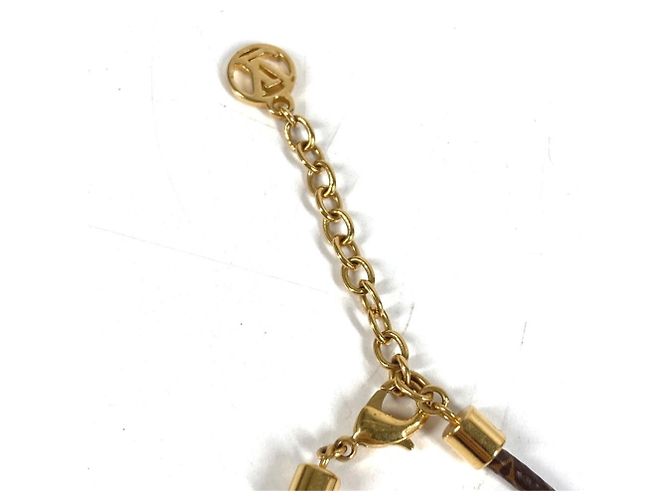 Bracciale Bangle Louis Vuitton Monogram Vivienne Tennis Accessory Marrone - vista 5