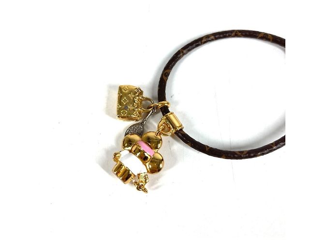 Bracciale Bangle Louis Vuitton Monogram Vivienne Tennis Accessory Marrone - vista 8