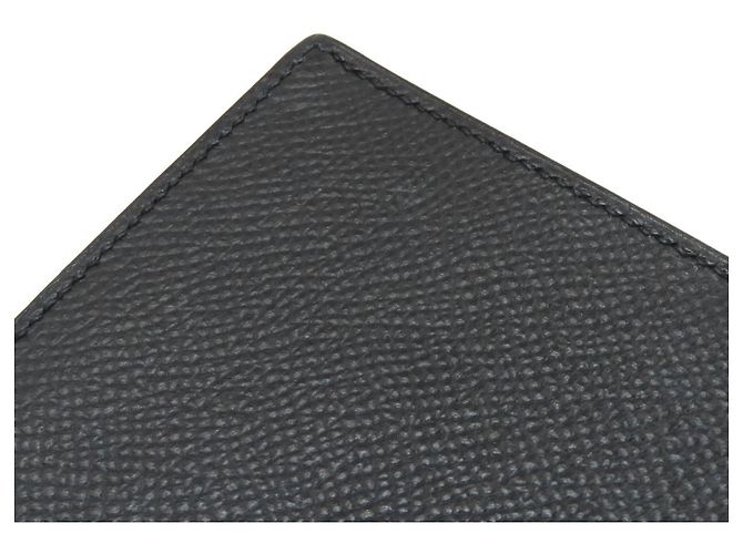 Hermès Bearn Soufflé Long Wallet aus schwarzem Epsom-Leder - Ansicht 13