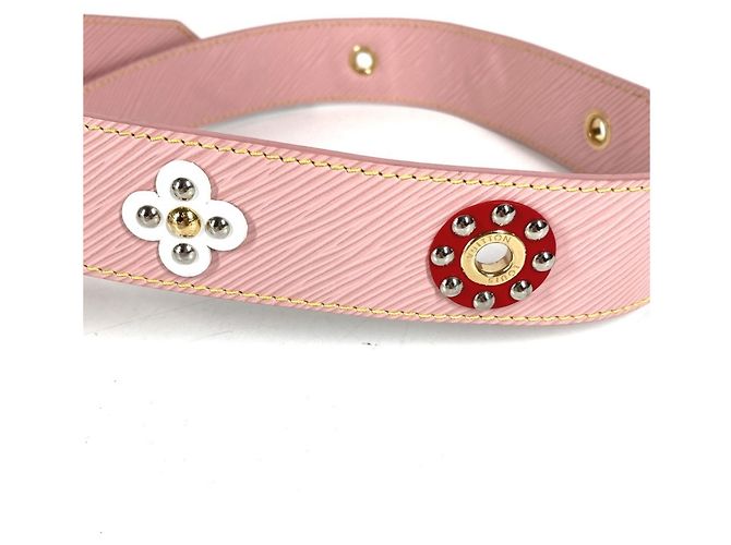 Louis Vuitton Epi Flower Motif Replacement Strap Pink - view 2