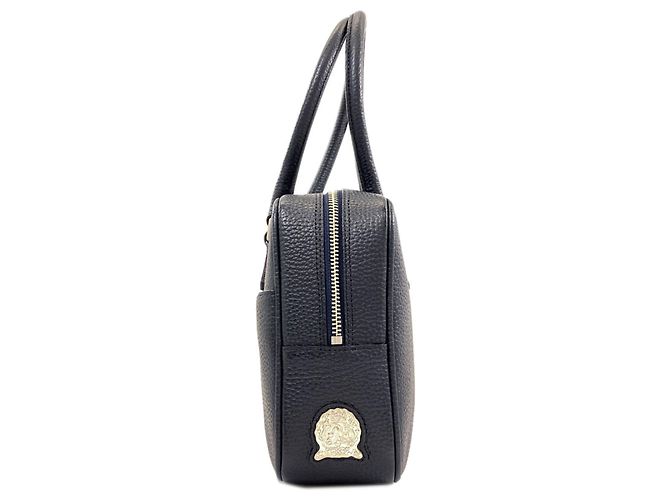 Autre Marque Borsa a mano in pelle A.D.M.J ADMJ Logo da donna Blu navy - vista 3