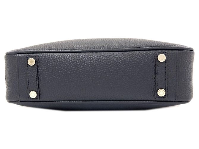 Autre Marque Borsa a mano in pelle A.D.M.J ADMJ Logo da donna Blu navy - vista 4