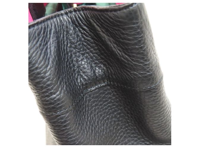 Autre Marque Borsa a mano in pelle con stampa leopardata da donna A.D.M.J Nero - vista 13