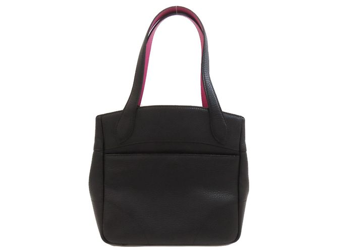 Autre Marque Borsa a mano in pelle con stampa leopardata da donna A.D.M.J Nero - vista 2