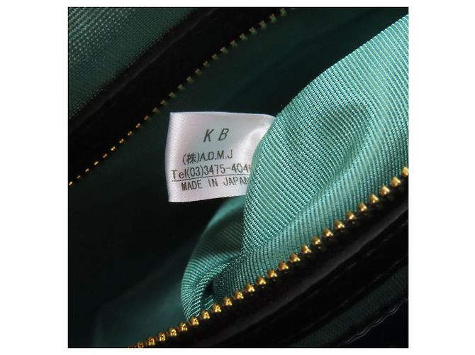 Autre Marque Borsa a mano in pelle con stampa leopardata da donna A.D.M.J Nero - vista 7