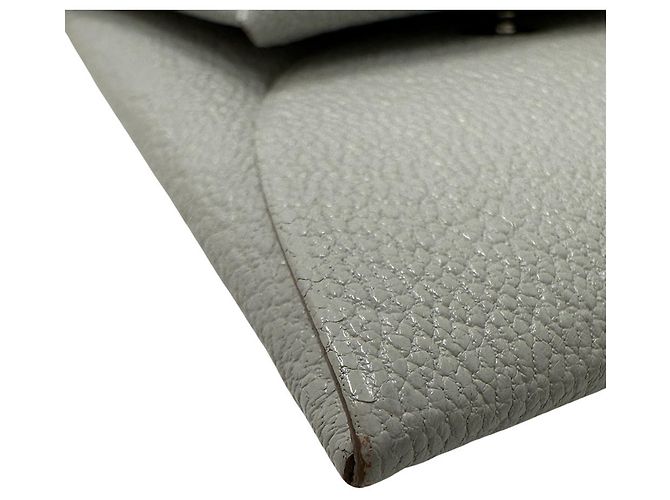 Hermès Monedero Bastia de Hermes en Pearl Gray Gris - vista 4