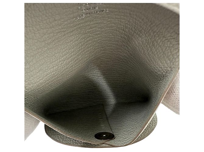Hermès Monedero Bastia de Hermes en Pearl Gray Gris - vista 7