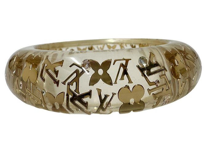 Bracciale rigido Louis Vuitton Clear Gold D'oro - vista 3